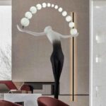 BRINE 89 BLACK LED NOVELTY FLOOR LAMP