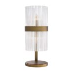CARNERO TABLE LAMP ANTIQUE BRASS