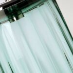 RENO TABLE LAMP GREEN POLISHED NICKEL
