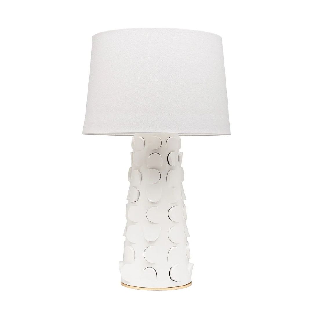 Untitled design (2) NAOMI 1 LIGHT TABLE LAMP WHITE LUSTRO AND GOLD LEAF