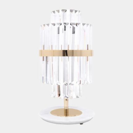 ELSIE CRYSTAL GLASS TABLE LAMP