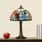 ANTIQUE BRONZE ACCENT TABLE LAMP