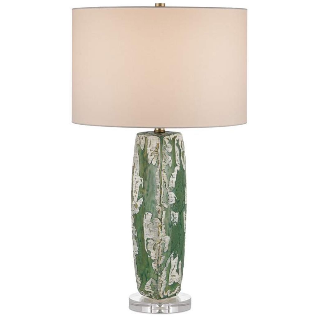 1 ZOWAN MATTE CERAMIC TABLE LAMP