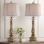 BARNES AND IVY DUBOIS CONSOLE TABLE LAMPS