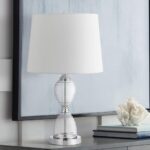 EDEN CLEAR GLASS ACCENT TABLE LAMP
