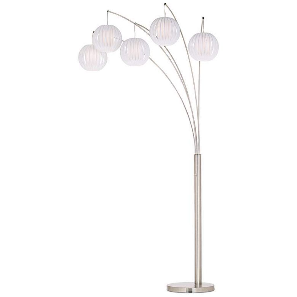 1 HANGING LIGHTS ARC FLOOR LAMP