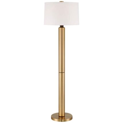 POSSINI EURO BOULEVARD WARM GOLD FLOOR LAMP