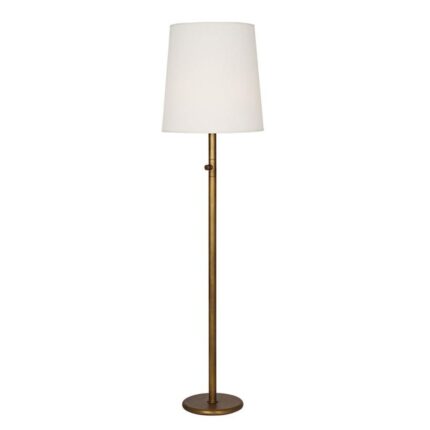 ROBERT ABBEY BUSTER CHICA BRASS FLOOR LAMP