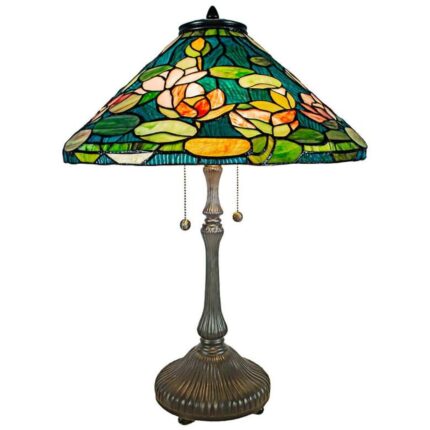 HUNTINGTON BURNISHED FIELDSTONE TABLE LAMP