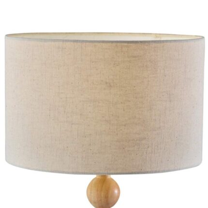 MODERN NATURAL WOOD TABLE LAMP