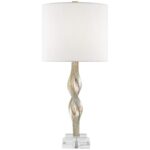 CHINOIS SILVER LEAF TABLE LAMP