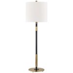 AGED OLD BRONZE METAL TABLE LAMP