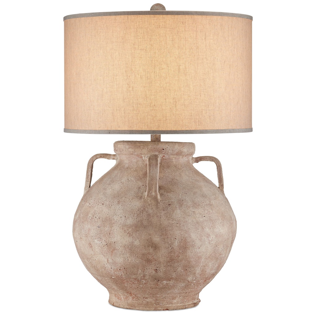 264_image1 POMPEII TERRACOTTA TABLE LAMP