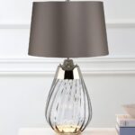 ART GLASS SMALL TABLE LAMP