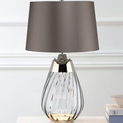 ART GLASS SMALL TABLE LAMP