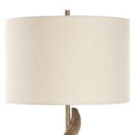 ANTIQUE BRASS TABLE LAMP