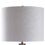 AURORA NATURAL WOOD BEADS CAGE TABLE LAMP