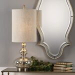 UTTERMOST FORMOSO AMBER GLASS TABLE LAMP