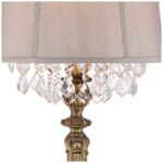 BARNES AND IVY DUBOIS CONSOLE TABLE LAMPS