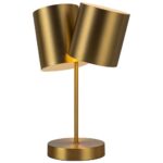 KEIKO BRUSHED GOLD TABLE LAMP