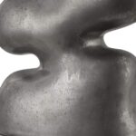 FREE FLOWING SILVER TABLE LAMP