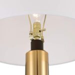 POSSINI EURO BOULEVARD WARM GOLD FLOOR LAMP