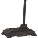 CAL LIGHTING COTULLA GLASS DESK LAMP