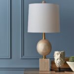 ADORNO NATURAL AND BEIGE TABLE LAMP