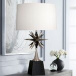 COSMOS SILVER METAL TABLE LAMP