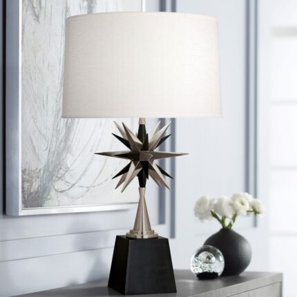 COSMOS SILVER METAL TABLE LAMP