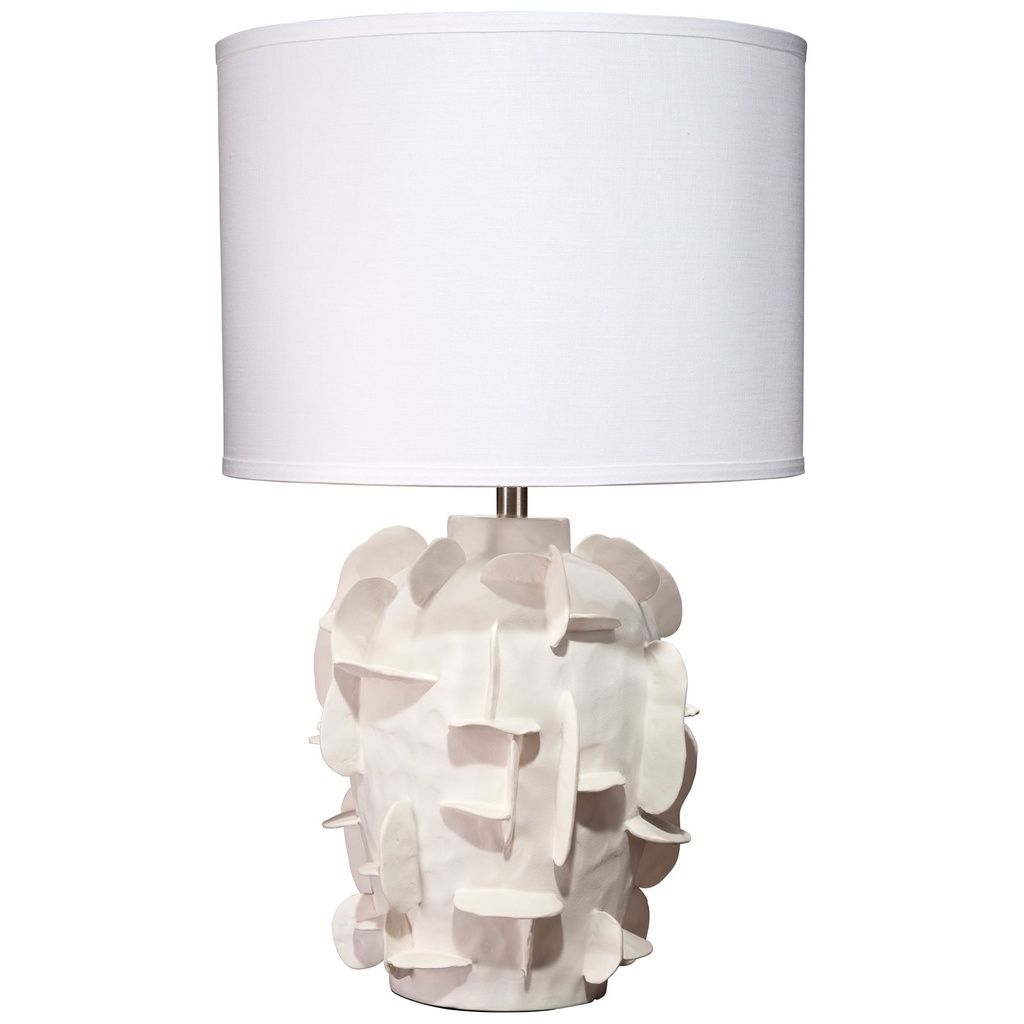 334_image1 CERAMIC WHITE TABLE LAMP