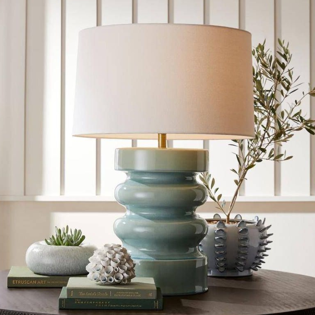 343_image2 CERAMIC CELEDON TABLE LAMP