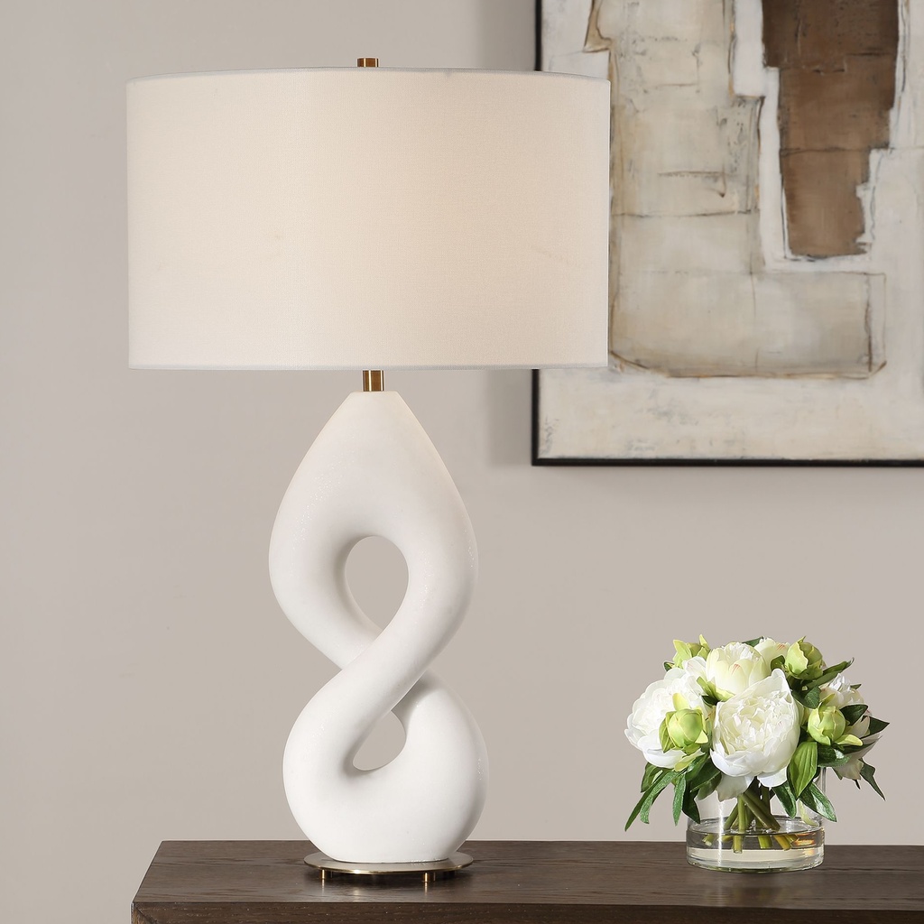 361_image2 HIGH IVORY TABLE LAMP