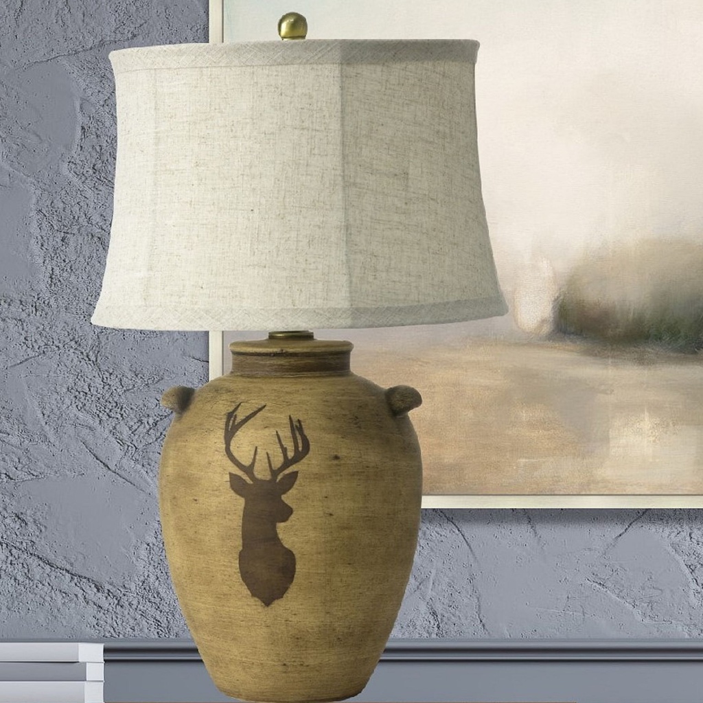 368_image2 HEAD RUSTIC BIRCHWOOD JUG TABLE LAMP