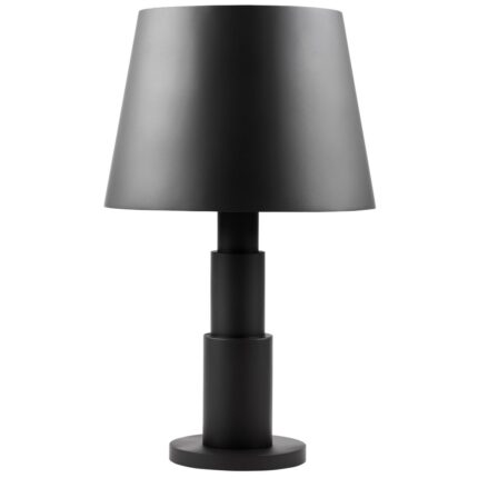 MATTE BLACK TABLE LAMP