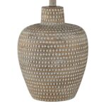 GLENN DAPPLED BEIGE TABLE LAMP
