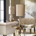 UTTERMOST FORMOSO AMBER GLASS TABLE LAMP