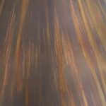 SATIN SILVERED BRONZE MERCURY GLASS TABLE LAMP