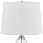 EDEN CLEAR GLASS ACCENT TABLE LAMP