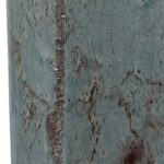 AQUA BLUE COLUMN CERAMIC TABLE LAMP