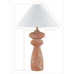 AMBROSE RUST TABLE LAMP