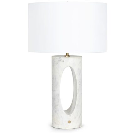 PORTIA MARBLE WHITE TABLE LAMP