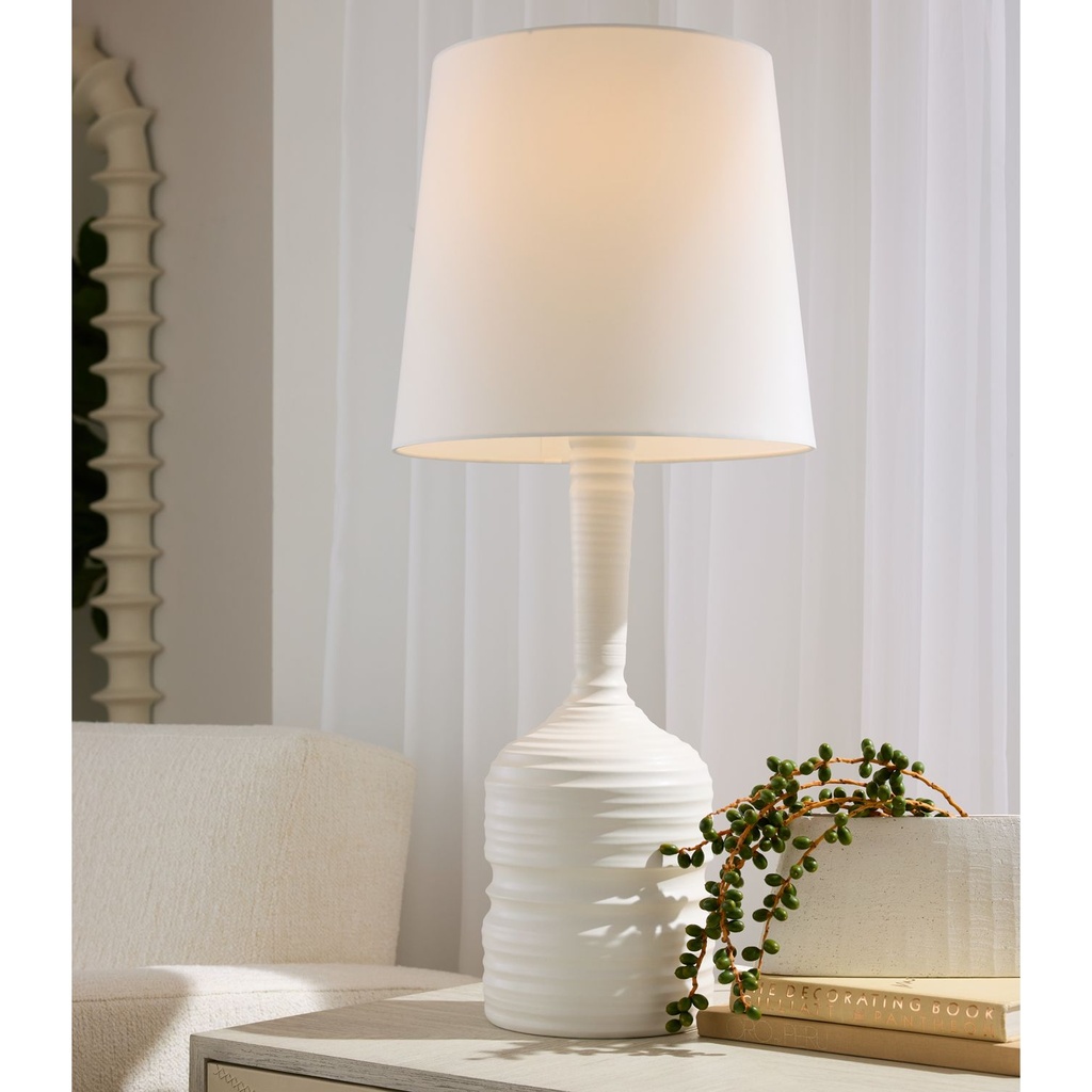 448_image2 PORCELAIN WHITE TABLE LAMP