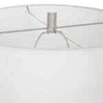 REPETITION WHITE RESIN TABLE LAMP