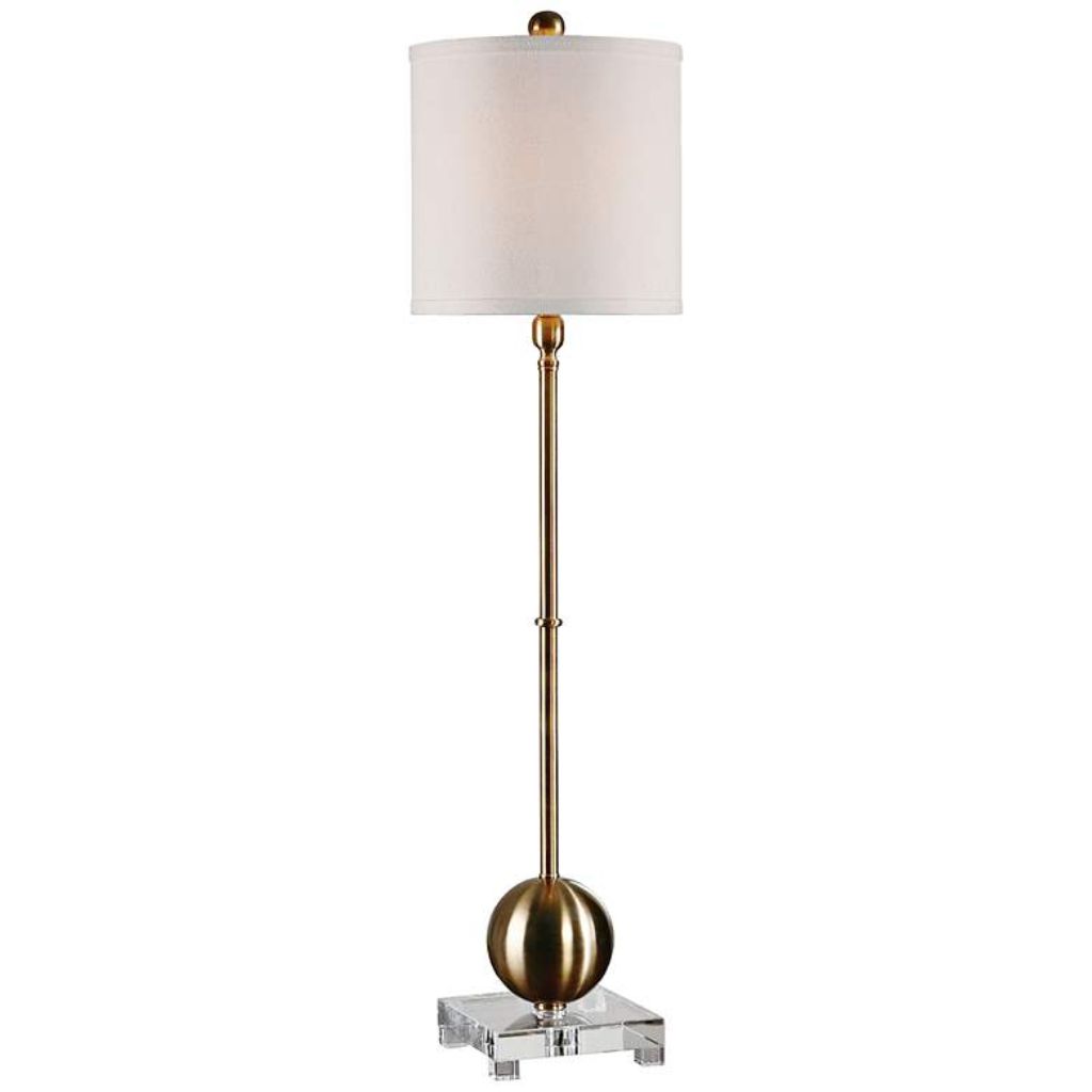Untitled design BRASS AND CRYSTAL TALL BUFFET TABLE LAMP