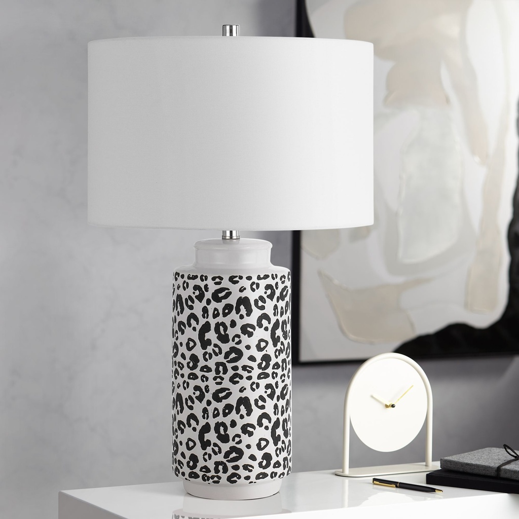 image_2_1024 WHITE CHEETAH CERAMIC TABLE LAMP