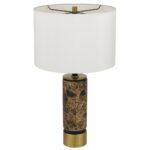 MARBLE STONE TABLE LAMP