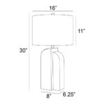 MODERN BLACK TABLE LAMP