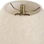 BEIGE PORCELAIN TABLE LAMP