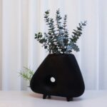 ORGANIC VOID VASE BLACK
